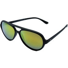 Polar 395 57 Col 76 0 Sıyah Polarıze Yesıl Pılot Unısex Güneş Gözlüğü