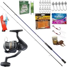 Oslo Okuma Revenger Rv-25 206mm 0,5-6gr Daiwa Samurai Lrf Olta Takımı Seti