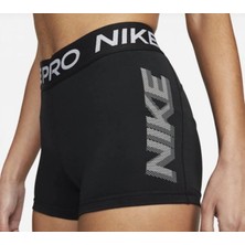 Nike Women's Core Dri-Fit Pro Gr" Graphic Shorts Siyah Kadın Şort DM6959-010