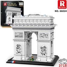 Reobrix 66024 Zafer Takı Yaratıcı Yapı Blok Seti Building Blocks (Arch Of Triumph)- 3718 Parça