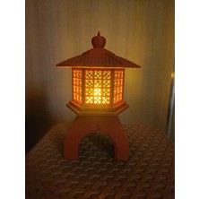 Peace Of Art Zen Pagoda LED Mumluk – Sıcak Işık Dekoratif Fener