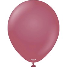İrem Parti Dükkanı Retro Balon Yaban Çileği 10 Adet 12 Inç 30 cm