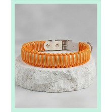 Elar Aksesuar El Yapımı Paracord & Deri Köpek Boyun Tasması – Örgü Urban 11