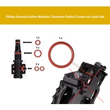 Philips Ep 3349 Espresso Kahve Makinesi Orijinal Demle Ünitesi Contası ve Conta Seti