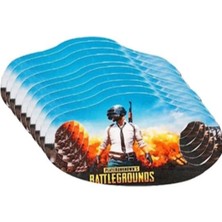 Polybotum Çocuk Oyun Maskesi Pubg Temalı Renkli Kostüm 3-13 Yaş