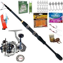 Oslo Okuma Safyre 2500 205mm 0,5-7gr Ryuji Rock Fish Tele Lrf Olta Takımı Seti