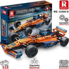 Reobrix Technic 11006-D Mclaren Formula F1 Araba Kumanda&motor Yaratıcı Yapı Blok Seti Building Blocks - 928 Parça