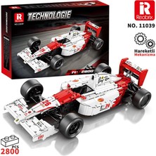 Reobrix Technic 11039 1/8 Mclaren Formula 1 Araba Yaratıcı Yapı Blok Seti Building Blocks -2800PARÇA