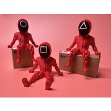 3D Snaxx 3’lü Asker Figür Seti – Hareketli Eklemli Dekoratif Biblo, Dayanıklı Malzeme, Masaüstü ve Raf Dekorasyonu Için Şık Tasarım