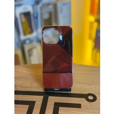 Avcı Teknoloji Market iPhone 15 Pro Max Uyumlu Kristal Görünümlü Geometrik Desenli Parlak Kılıf