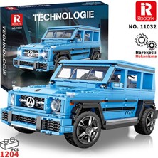 Reobrix Technic 11032 Mercedes Benz Amg G65 Suv Araba Yaratıcı Yapı Blok Seti Building Blocks (G Class "the Beast") - 1204 Parça