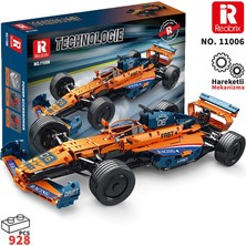 Reobrix Technic 11006 Mclaren Formula F1 Araba Yaratıcı Yapı Blok Seti Building Blocks - 928 Parça