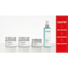 Lucepel 4'lü Anti-Aging Kırışık Yaşlanma Set Hyalüronik Asit Peptid Niacinamide Göz Kremi Nemlendirici Tonik