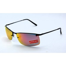 Polar 740 59 Col 06 M Red Sıyah Polarıze Kırmızı Unısex Güneş Gözlüğü