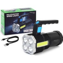 Indispensablely Police Ps-353 Şarjlı El Feneri