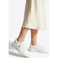 Ayakkabı Fuarı Elit BTFLRMRC-5400 Kadın Klasik Sneaker Beyaz