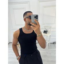 Elku Moda Yumuşak Dokulu Ter Emici Spor Atlet  Pamuk Slim Fit Fitilli ve Şık Spor Atlet