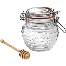 Indispensablely Kilner Saklama Kutusu, Yuvarlak, Yaylı Kilitli Tek Beden 38-2062-00 1