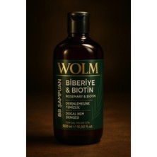 Biberiye & Biotin Şampuan 500 ml – Saç Dökülmesine Karşı Güçlendirici Bakım