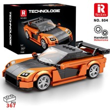 Reobrix Creator 804 Mazda Rx-7 Spor Araba Yaratıcı Yapı Blok Seti Building Blocks - 367 Parça