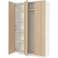 IKEA Beyaz Geniş Kapaklı Gardırop