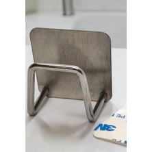 Katilus 2 Lİ Paslanmaz Çelik Kendinden Yapışkanlı Bulaşık Sünger Tutucu