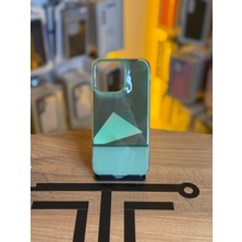 Avcı Teknoloji Market iPhone 15 Pro Max Uyumlu Kristal Görünümlü Geometrik Desenli Parlak Kılıf