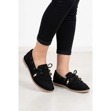 Ayakkabı Fuarı Elit BTBFZ01 Kadın Casual Ayakkabı Siyah