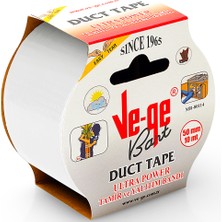 Kitabevimden Vege Özel Amaçlı Bant Tamir ve Yalıtım Power Ducttape 50X10 Beyaz