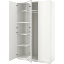 IKEA Beyaz Fonksiyonel Kapaklı Gardırop