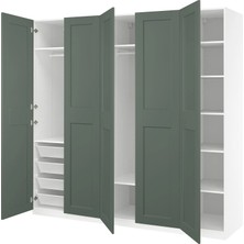 IKEA Çok Renkli Ferah Kapaklı Gardırop