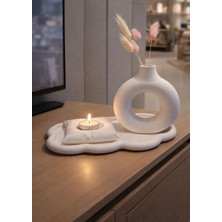 Yasmella Home Bohem Halka Vazo - Yastık Formunda Mumluk