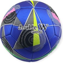 Indispensablely Futbol Topu Dikişli 420 gr No:5 - FB-490-MAVİ