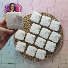 Tatlı Armağanlar 8 Mart Dünya Kadınlar Gününe Özel Kurumsal Butik Kurabiye - 20 Adet