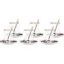 Indispensablely Pera Gold Parça Çay Seti