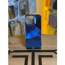 Avcı Teknoloji Market iPhone 15 Pro Max Uyumlu Kristal Görünümlü Geometrik Desenli Parlak Kılıf