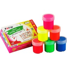Kitabevimden Fatih Guaj Boya Neon 6 Renk 25 ml 50430
