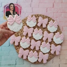 Tatlı Armağanlar Isimli Fiyonklu Model Butik Kurabiye - 20 Adet