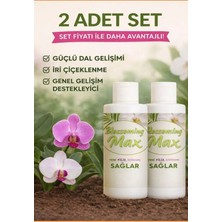 2 Adet Dal ve Çiçek Destekleyici Premium Besin 100 ml - Güçlü Dal Gelişimi ve  Iri Çiçeklenme