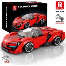Reobrix Creator 803 Lykan Spor Araba Yaratıcı Yapı Blok Seti Building Blocks - 301 Parça