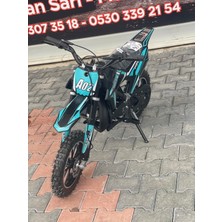 Enbest A02 50CC Çocuk Cross Renk Belirtiniz 5-13 Yaş Arası