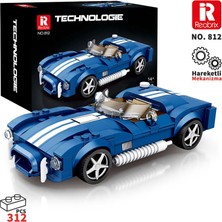 Reobrix Creator 812 Shelby Cobr A S Spor Araba Yaratıcı Yapı Blok Seti Building Blocks - 312 Parça