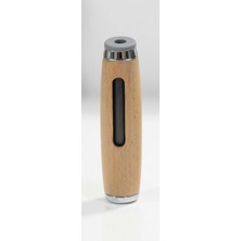 BayMusK Teknoloji Kutulu Metal Taşınabilir Araç Ofis Için Küllük Araç Içi Küllük Ahşap Kül Tablası