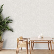 Adawall Muse Koleksiyonu 25109-1 Krem Vizon Dokulu Modern Duvar Kağıdı 1.06X15.6M, 16.5m²