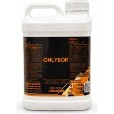 Onlybor %10 Bor Içeren Sıvı Yaprak Gübresi Çiçeklenme ve Meyve Tutum Destekleyici 1 Lt / 5 Lt
