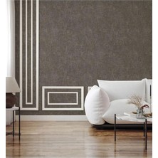 Adawall Muse Koleksiyonu 25105-6 Kahverengi Textile Dokulu Duvar Kağıdı 1.06X15.6M, 16.5m²