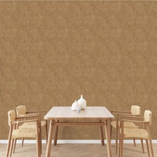 Adawall Muse Koleksiyonu 25105-7 Koyu Altın Bej Textile Dokulu Duvar Kağıdı 1.06X15.6M, 16.5m²