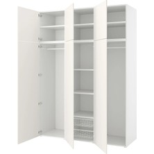 IKEA Beyaz Fonksiyonel Kapaklı Gardırop