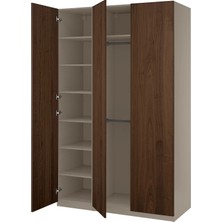 IKEA Çok Renkli Geniş Kapaklı Gardırop