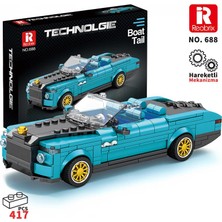 Reobrix Creator 688 Rolls Royce Boat Tail Araba Yaratıcı Yapı Blok Seti Building Blocks - 417 Parça